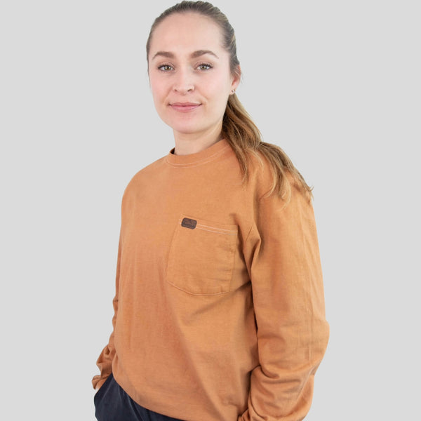 The Prairie Long Sleeve Pocket Tee